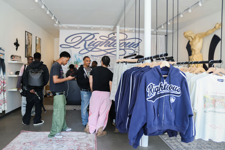 We Are Righteous pop up
