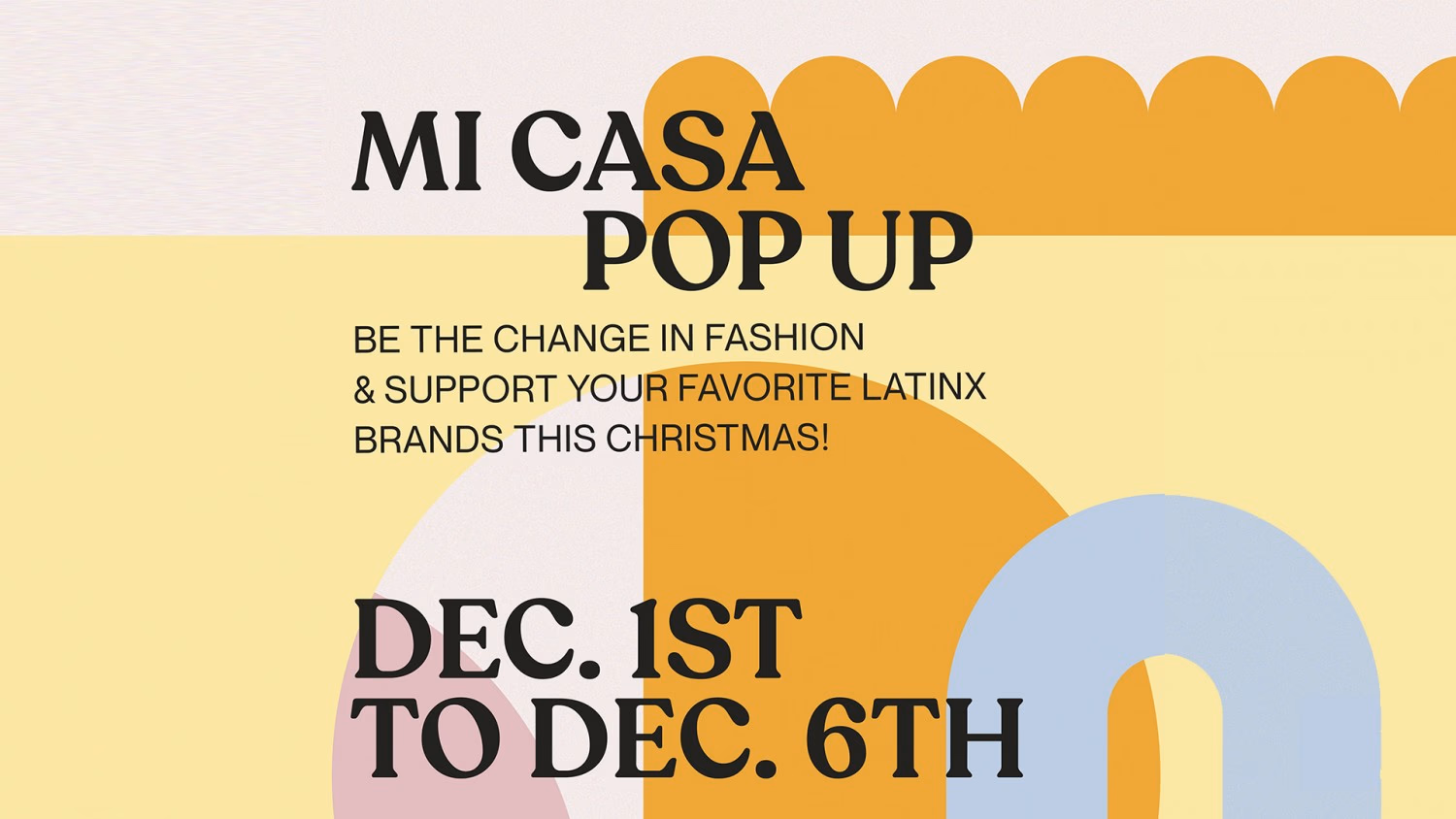 MI CASA by A Lot Studio pop up