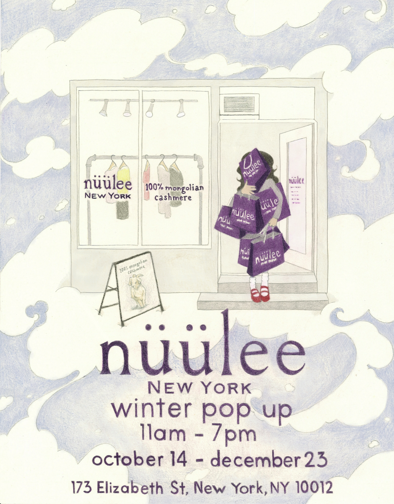 nuulee New York - Winter Pop Up pop up