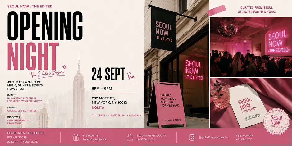 Seoul Now: The Edited pop up