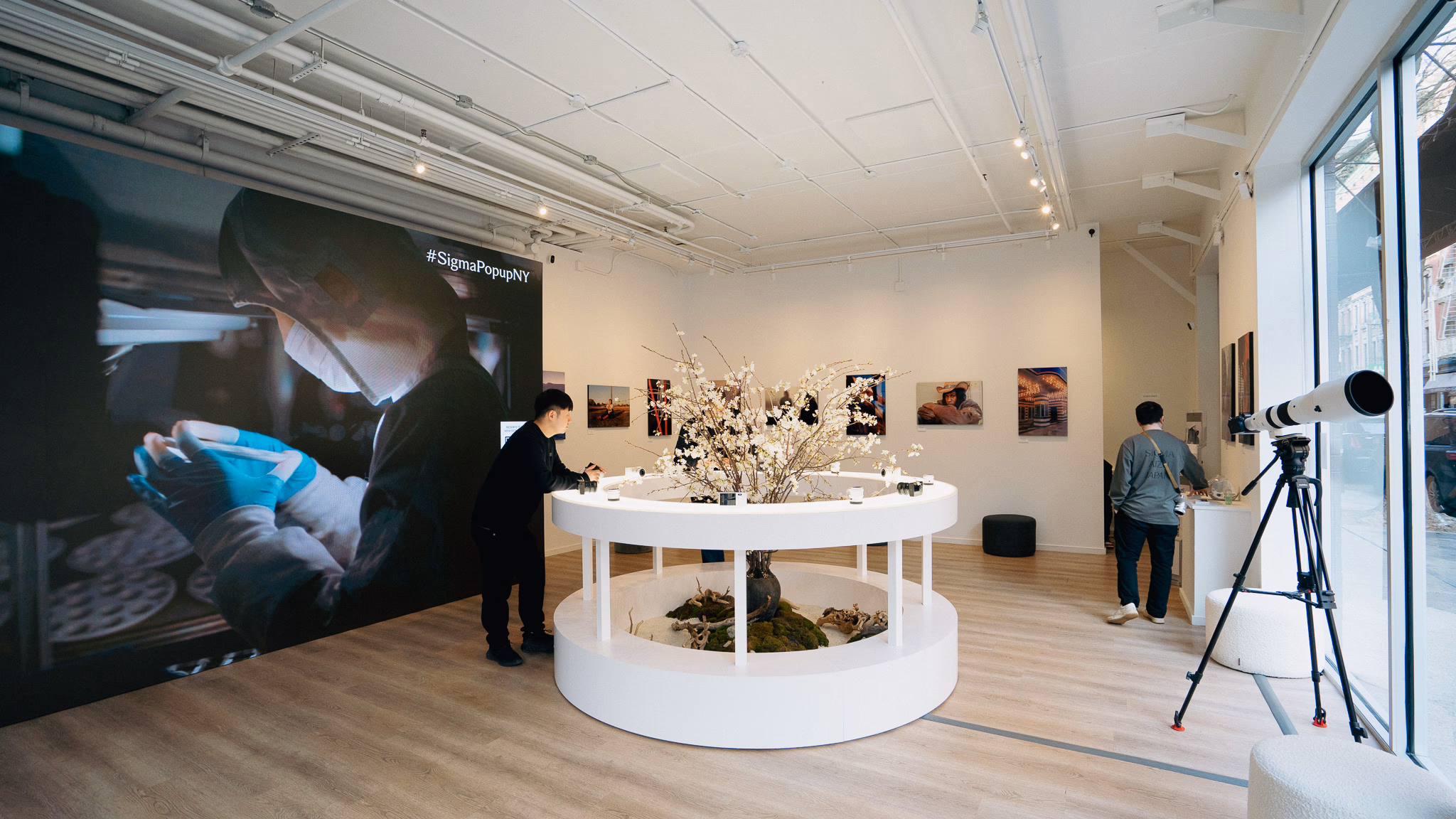 Sigma pop up at 21 Spring Street