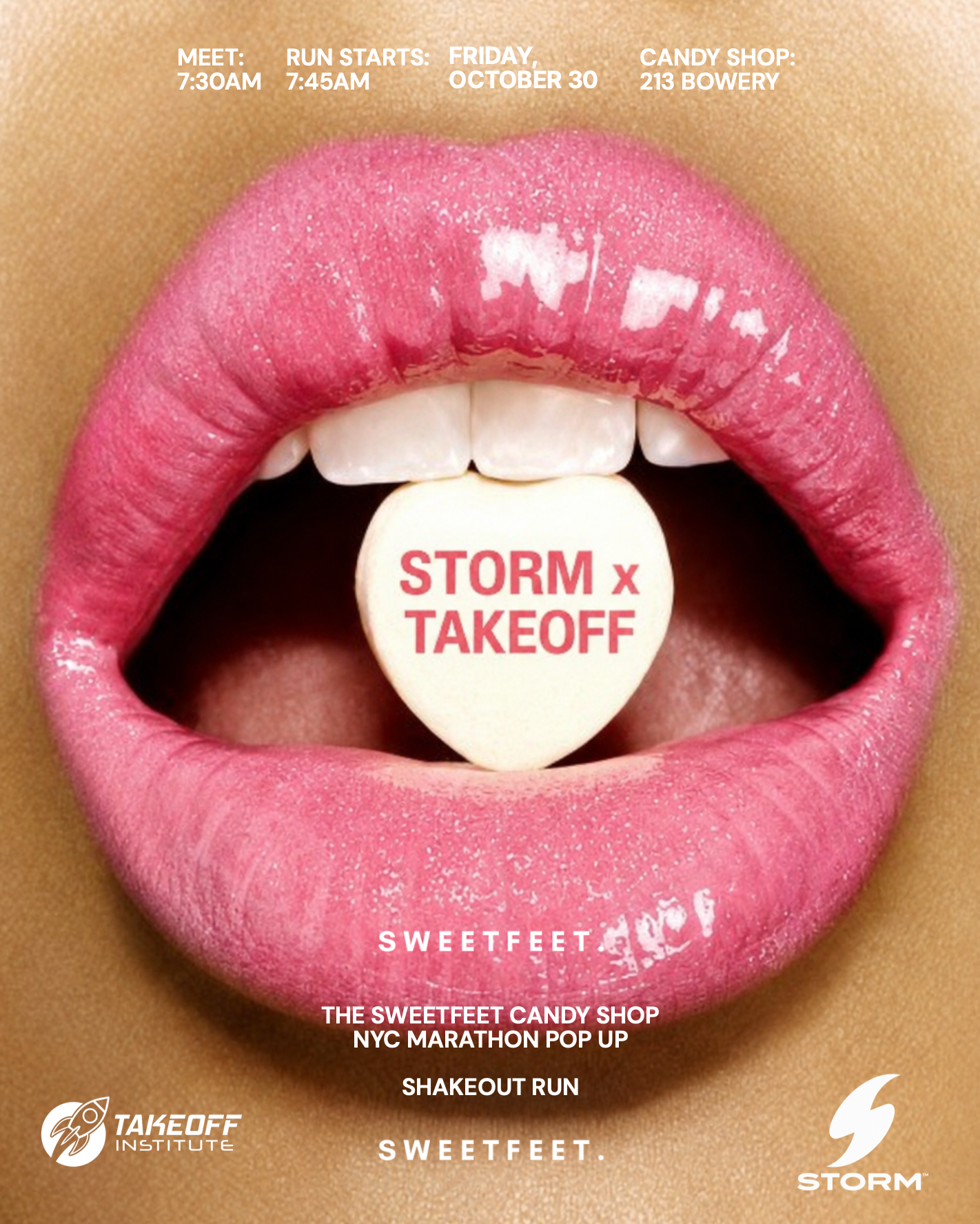 Sweetfeet — The Sweetfeet Candy Shop pop up