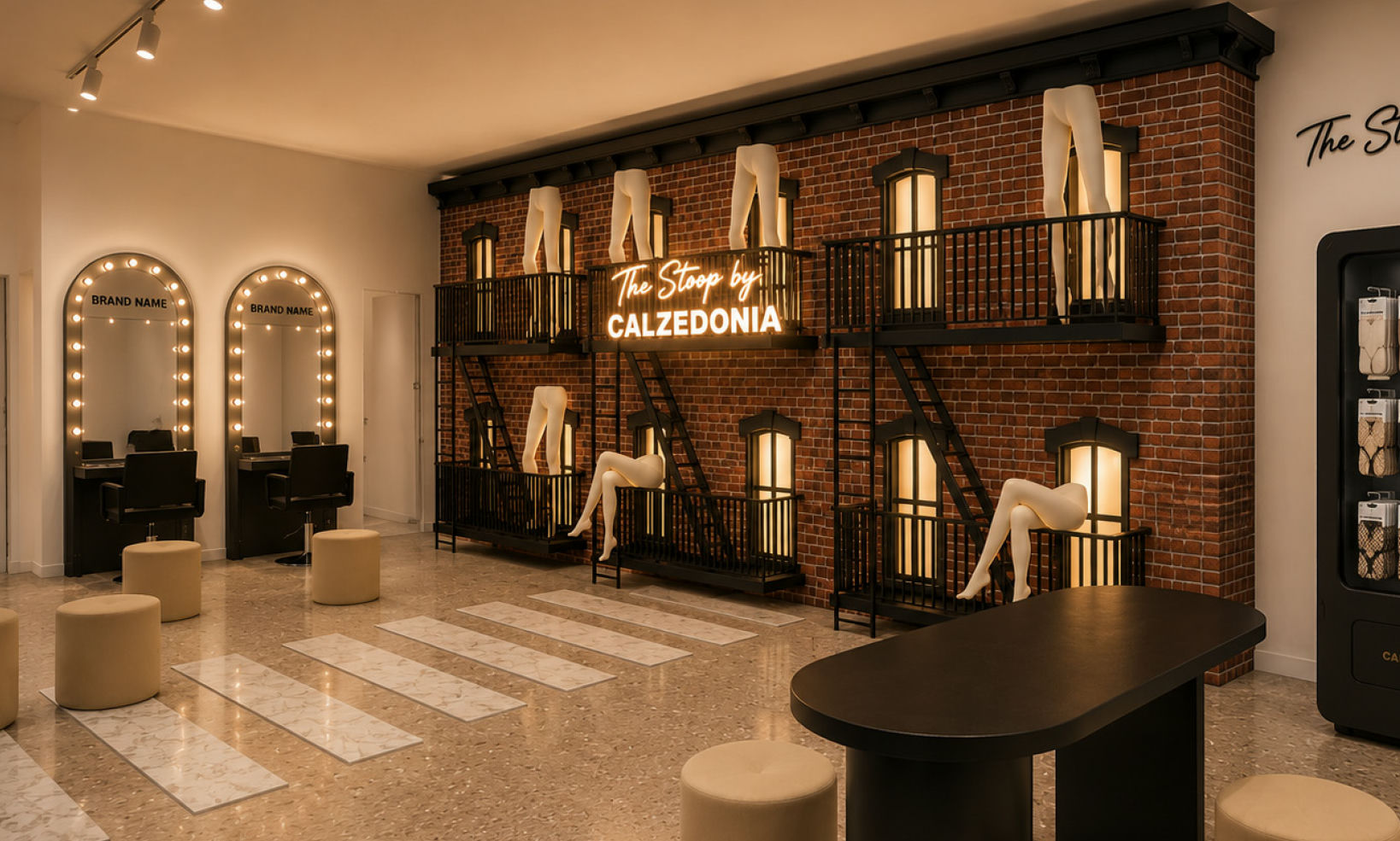 The Stoop by Calzedonia pop up